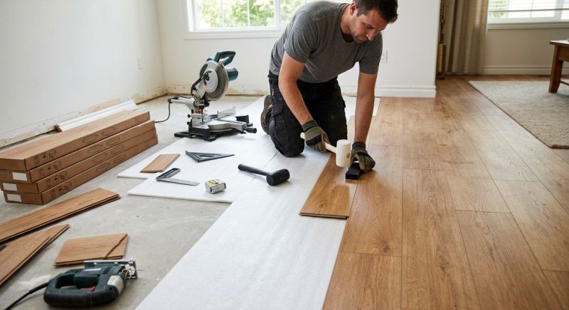 Laminate Floor Installation in Dunkirk, MD