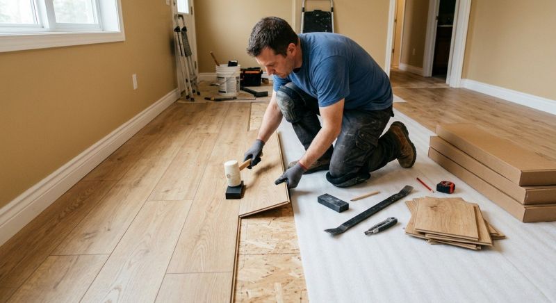 Laminate Floor Remodeling in Prince Georges County, MD