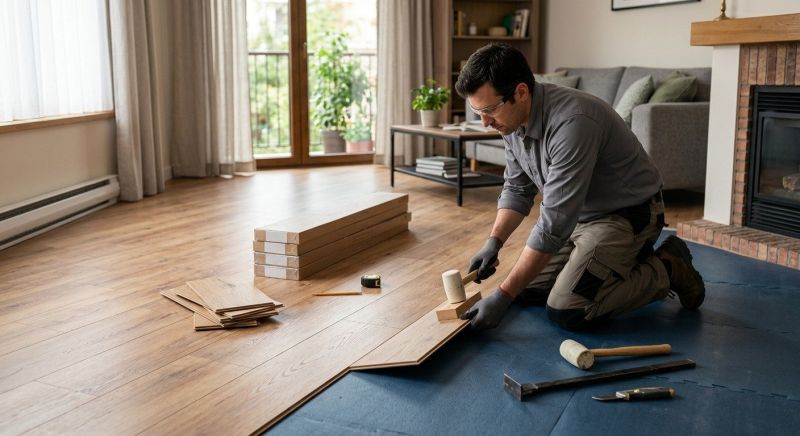 Laminate Floor Replacement in Beltsville, MD