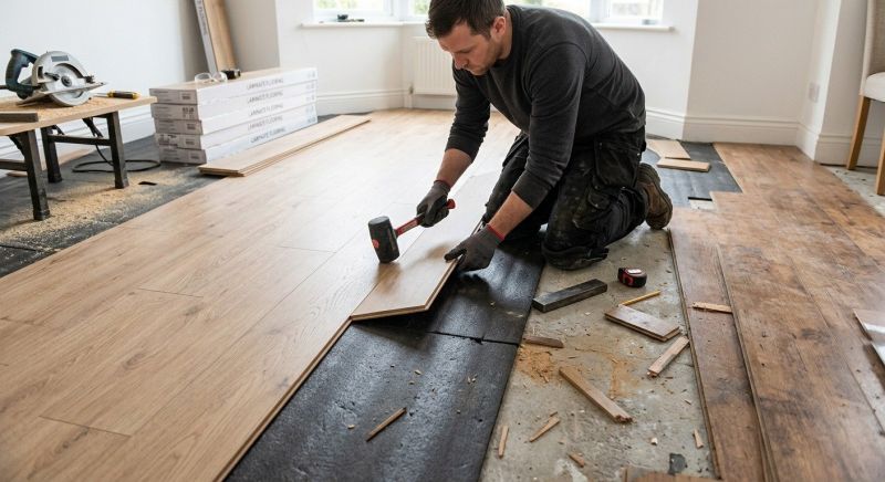 Laminate Floor Replacement in Clifton, VA