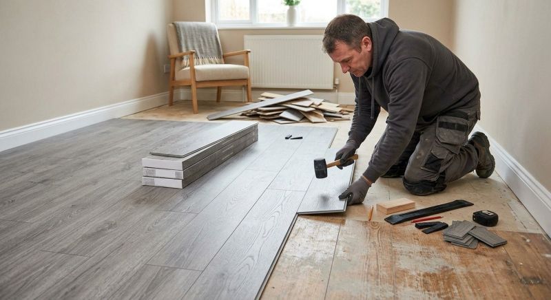 Laminate Floor Replacement in Clinton, MD