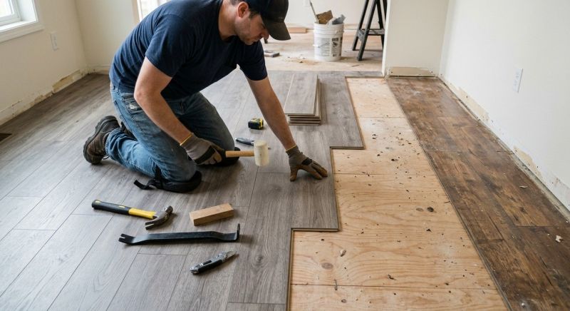 Laminate Floor Replacement in Greenbelt, MD