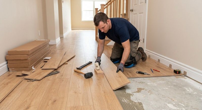 Laminate Floor Replacement in La Plata, MD