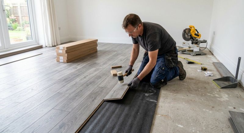 Laminate Floor Replacement in Reston, VA