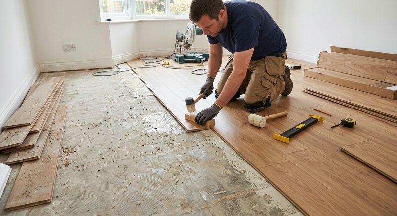 Laminate Floor Replacement in Triangle, VA