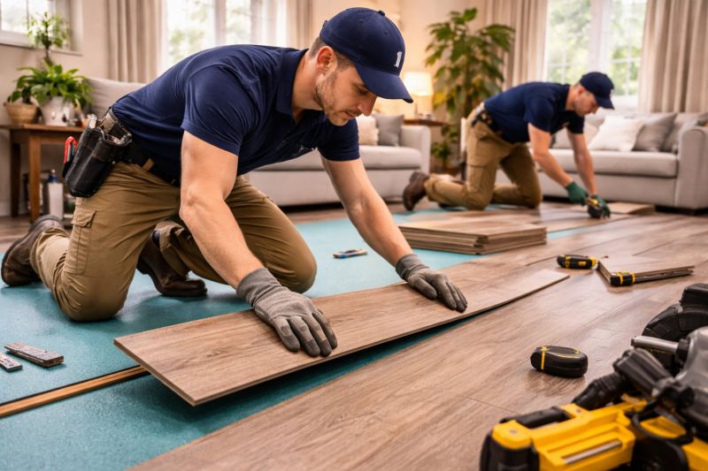 Laminate Floor Replacement in Woodbridge, VA