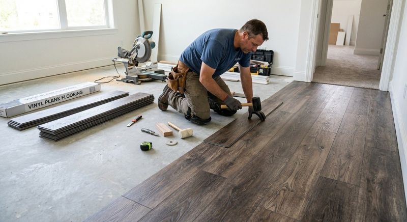 Linoleum Floor Installation in Capitol Heights, MD
