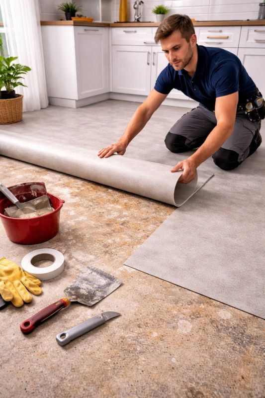 Linoleum Floor Installation in College Park, MD