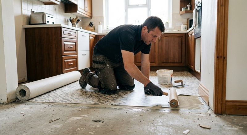 Linoleum Floor Installation in Hyattsville, MD