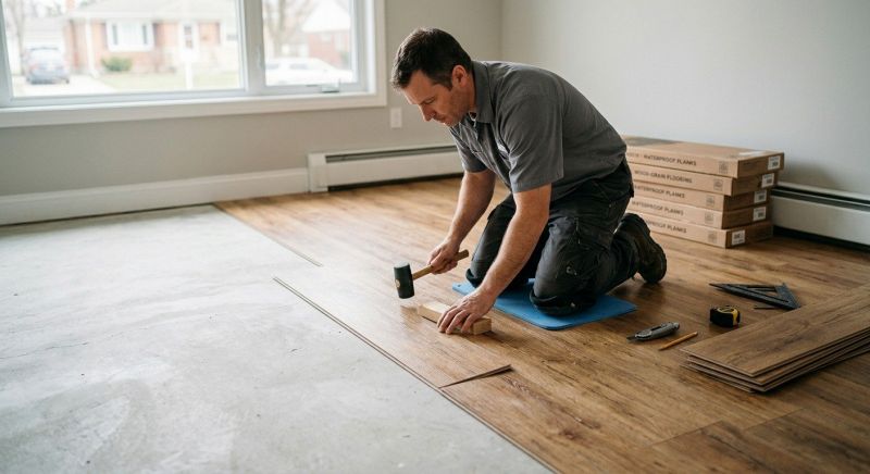 Linoleum Floor Installation in Triangle, VA