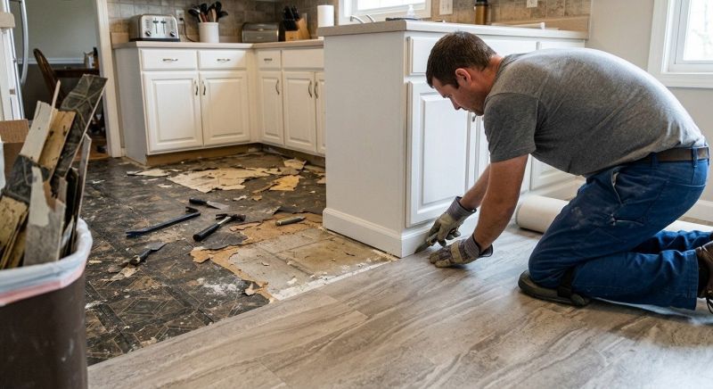 Linoleum Floor Installation in Triangle, VA
