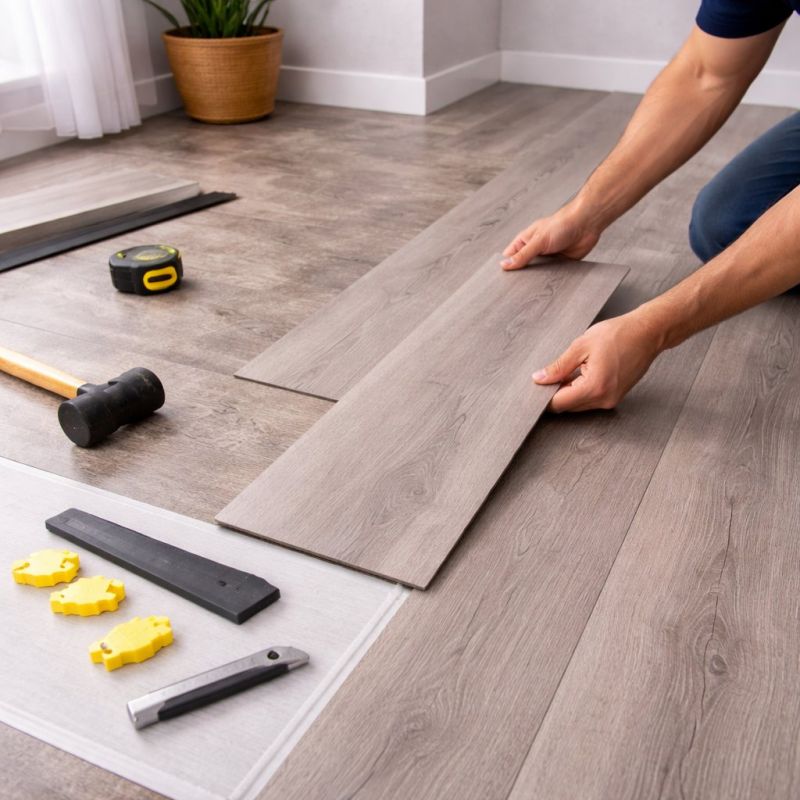 Luxury Vinyl Tile Installation in La Plata, MD