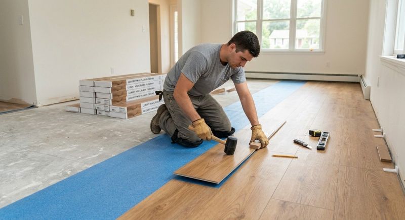 Lvt Flooring Installation in Bowie, MD