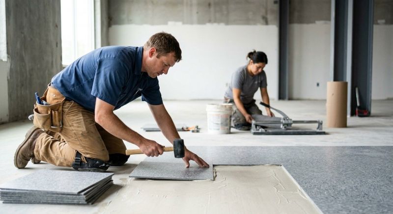 Lvt Flooring Installation in Clinton, MD