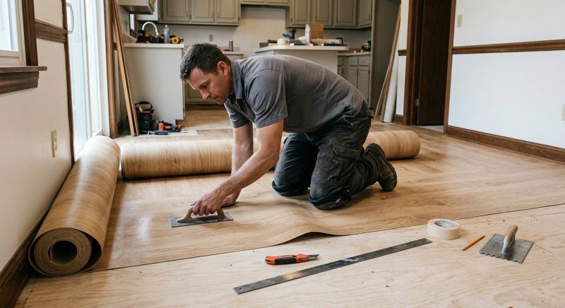 Sheet Flooring Installation in Annandale, VA