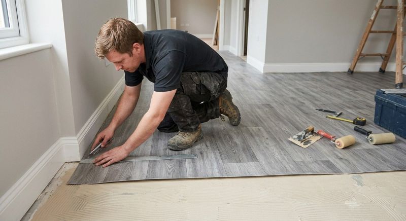 Sheet Flooring Installation in Chesapeake Beach, MD