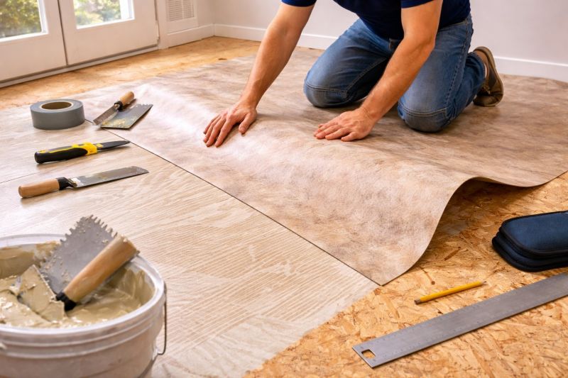 Sheet Flooring Installation in Hyattsville, MD