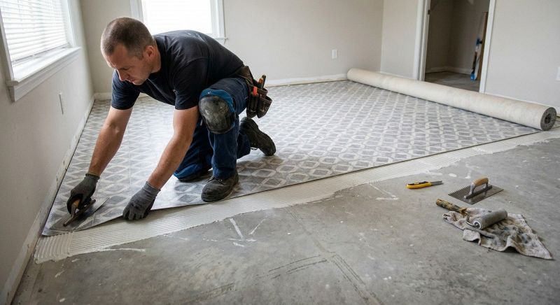 Sheet Flooring Installation in La Plata, MD