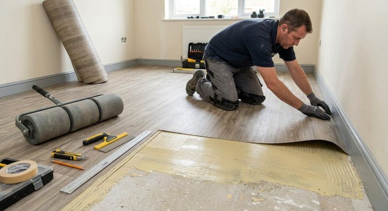 Sheet Flooring Installation in Prince Georges County, MD