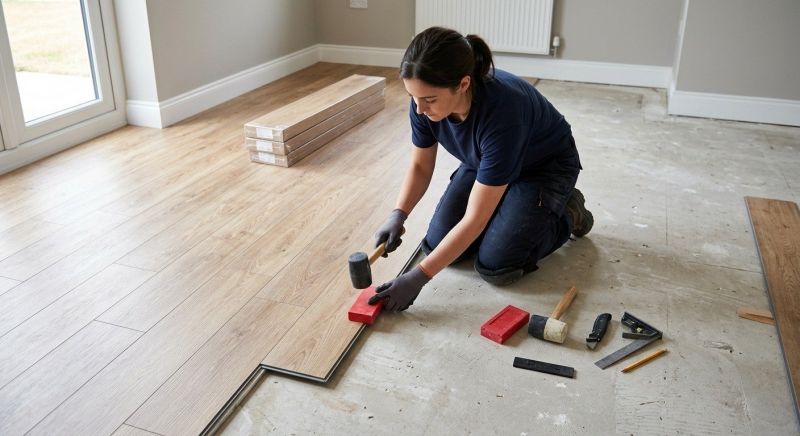 Vinyl Plank Floor Installation in Prince Georges County, MD