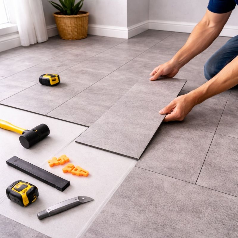 Vinyl Tile Replacement in Prince Georges County, MD